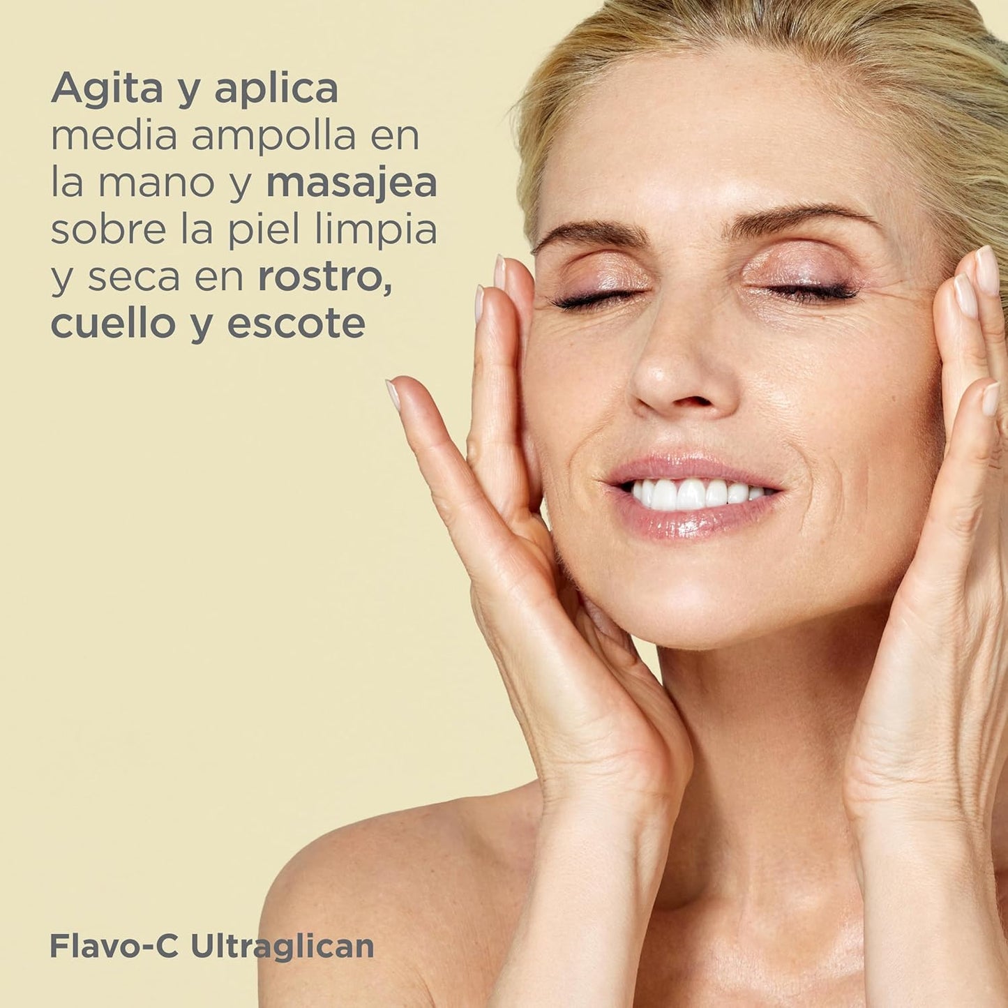 ISDIN Isdinceutics Flavo-C Ultraglican, Sérum Facial Antioxidante Con Vitamina C Que Protege E Ilumina La Piel