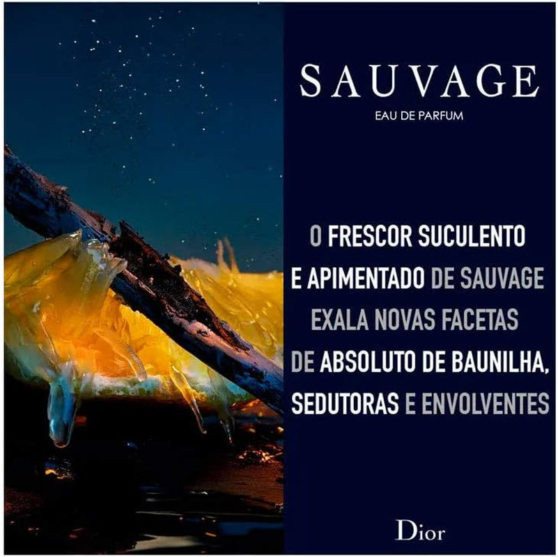Sauvage (M) Eau De Parfum, De  Cd, 100 Mililitros